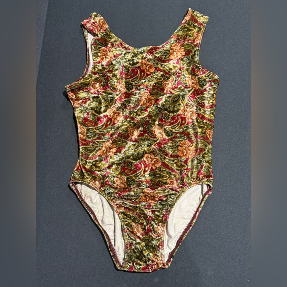 Floral Velvet Bodysuit